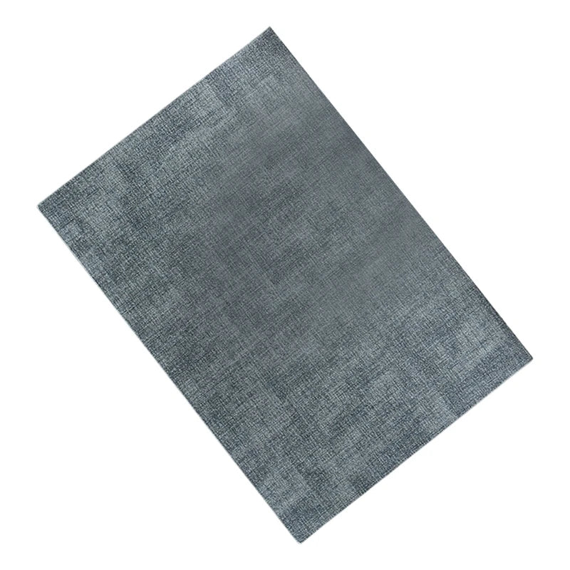 tapis table silicone antidérapant polyestère respectueux environnement moderne minimaliste rouge gris beige bleu marine