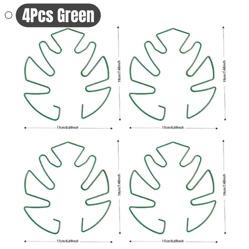 clips plante or noir vert moderne feuille monsteraintérieur extérieurgardening accessories
