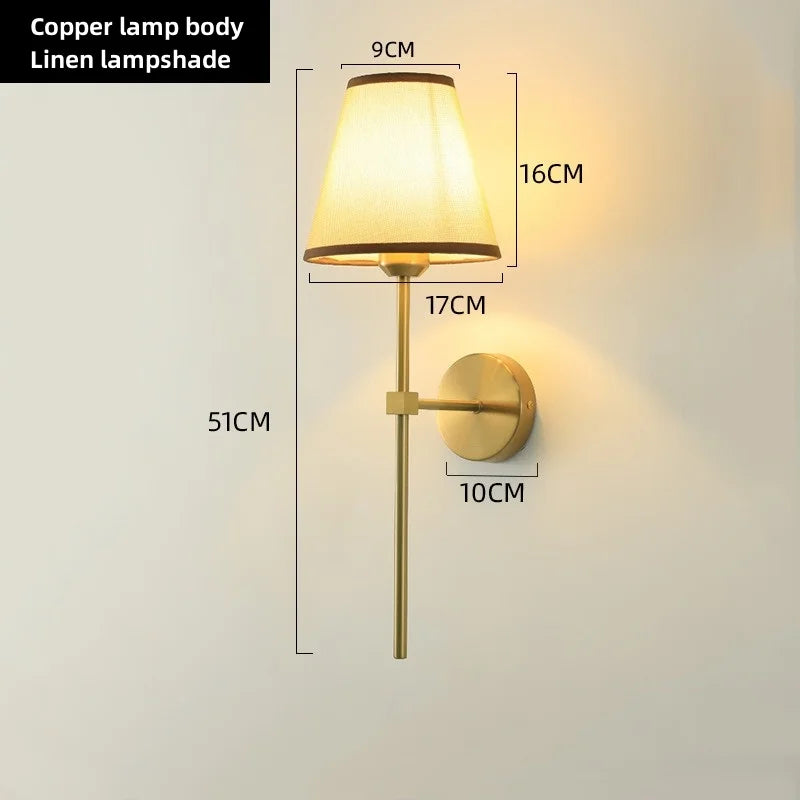 lampe murale moderne abatjour conique articulé noir doré blanc beige marron