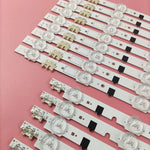 bandes led rétroéclairage téléviseur blanc clips modernes fixations led