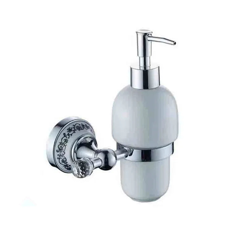 accessoires salle bain porte savon support papier toilette moderne élégant chrome rouge vis fixé