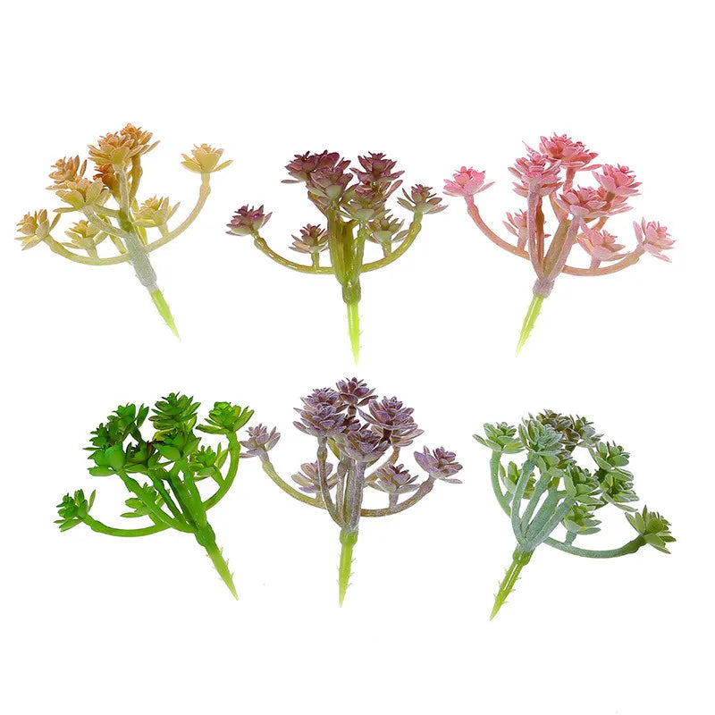plantes artificielles vert rose violet feuilles fleurs réaliste extérieur exposant muralDecoration