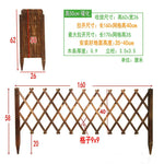 clôture pliable bois marron clair moderne facilement assemblée maille diagonale antirouille