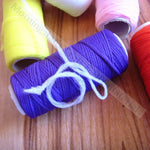 fil nylon violet jaune blanc rose rouge vert haute qualité décoration maison diy artificielle