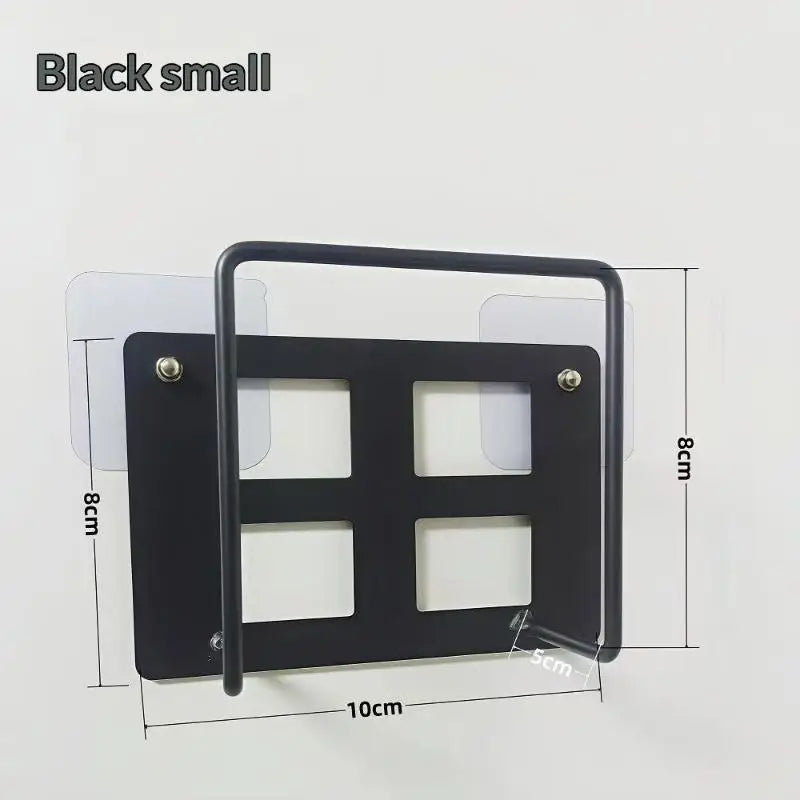 support mural blanc adhésif câbles prises électriques modernes rangement