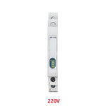 interrupteur électrique moderne blanc rouge flux lumineux faible tension 220v alternatif