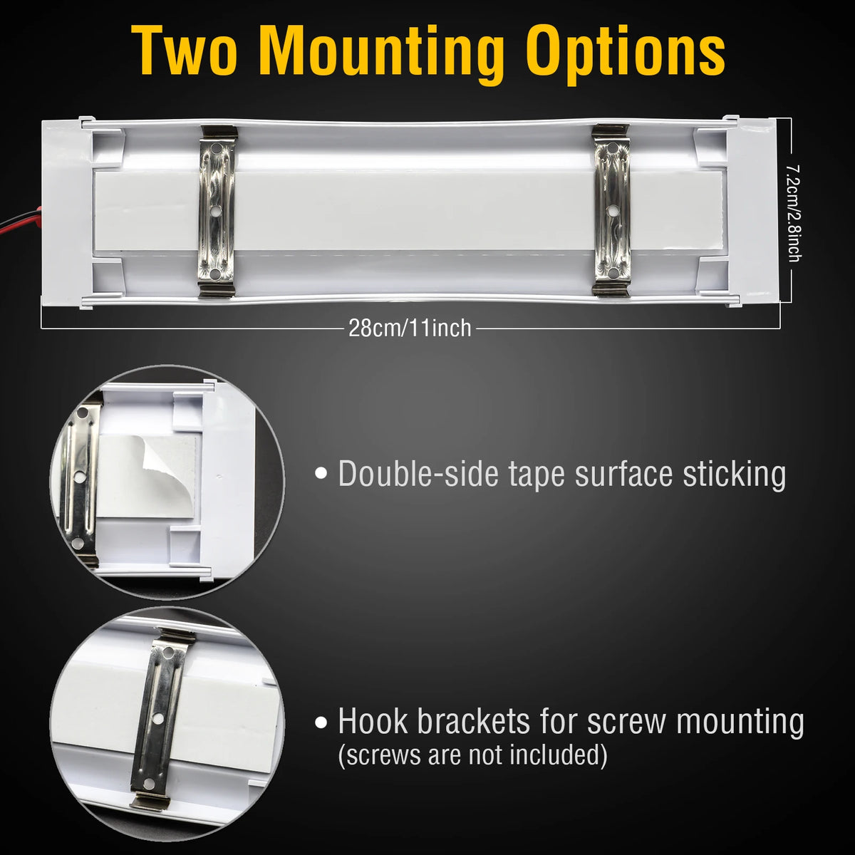 lampe led blanc froide 48 72 84 108 leds 10 watts moderneintérieur double face