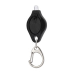 lampe torche portable mini led clé porte moderne compact anneau métallique