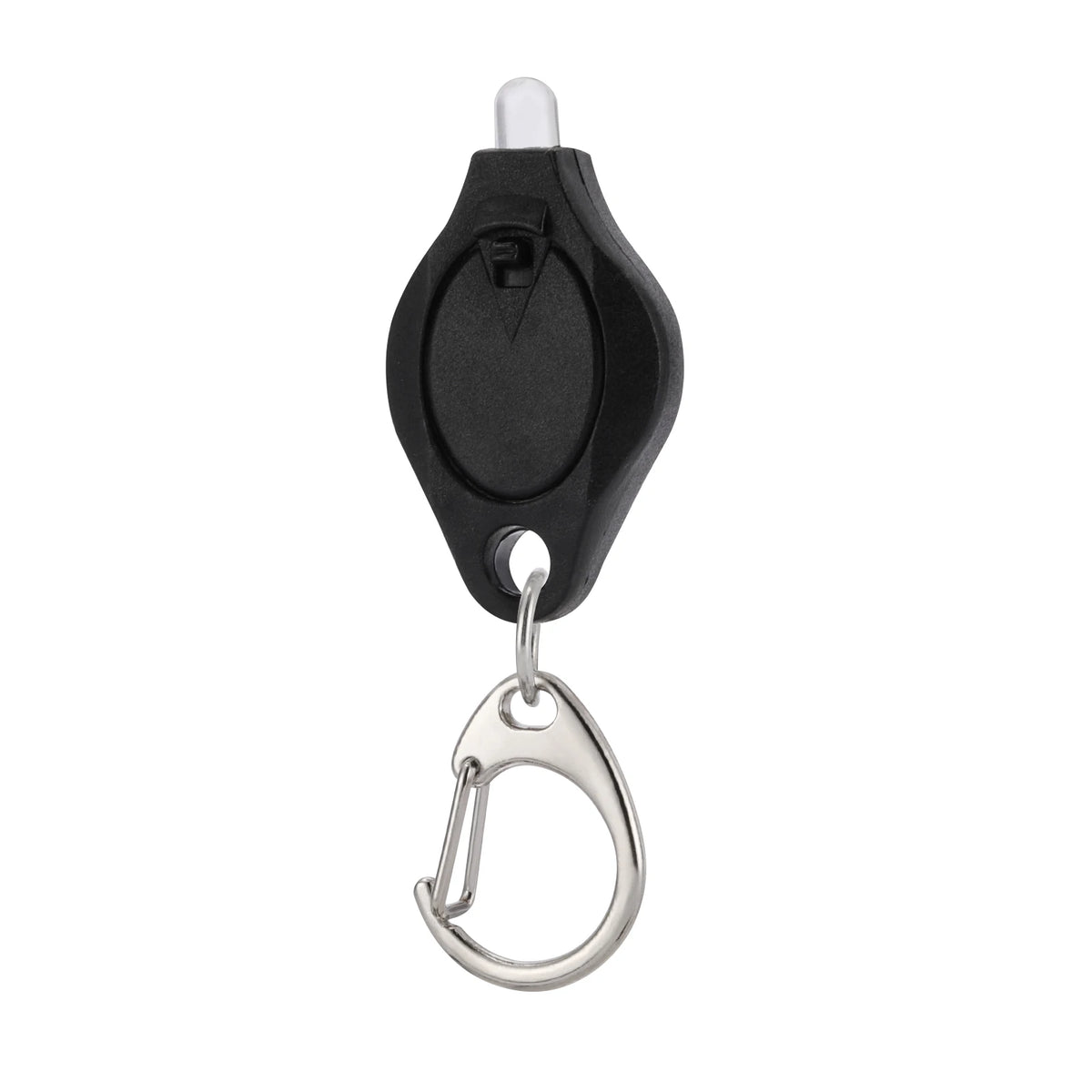lampe torche portable mini led clé porte moderne compact anneau métallique