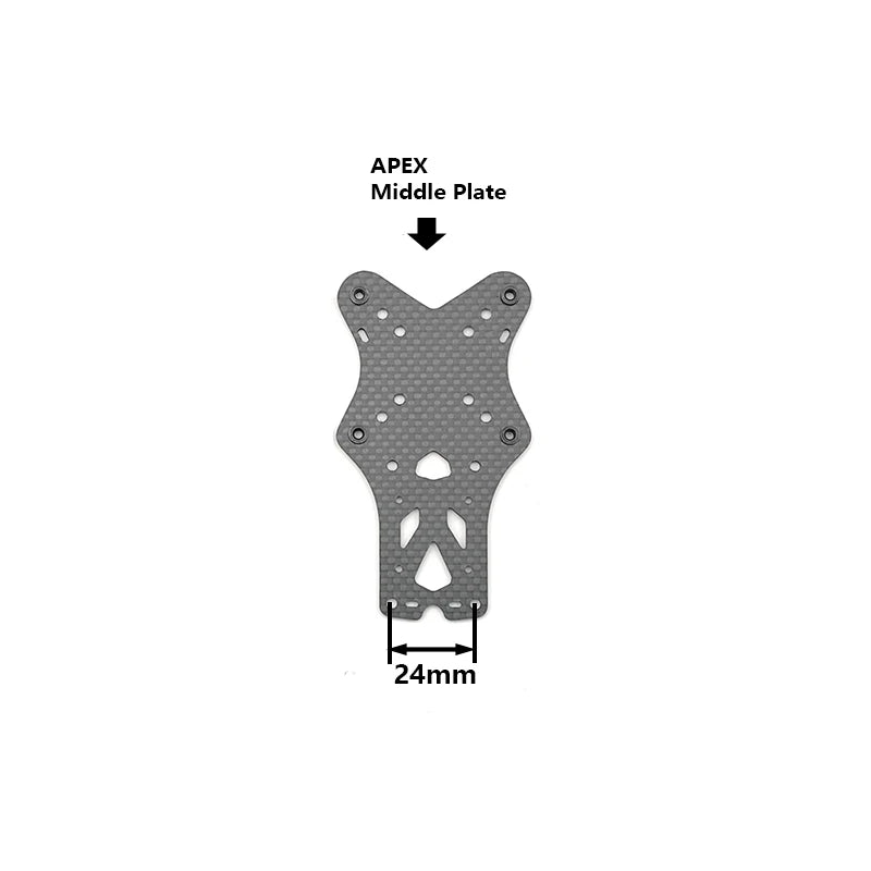 pièces cadre drone fibre carbone gris hélicoptère rc fpv diy moderne technologie