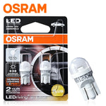 ampoules led blanc 12v t10 w5w 194 modernes +25 brightness opaques 2ans warranty