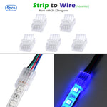 Ruban led transparent moderne clips câbles ip20 ip65 certification fcc rohs