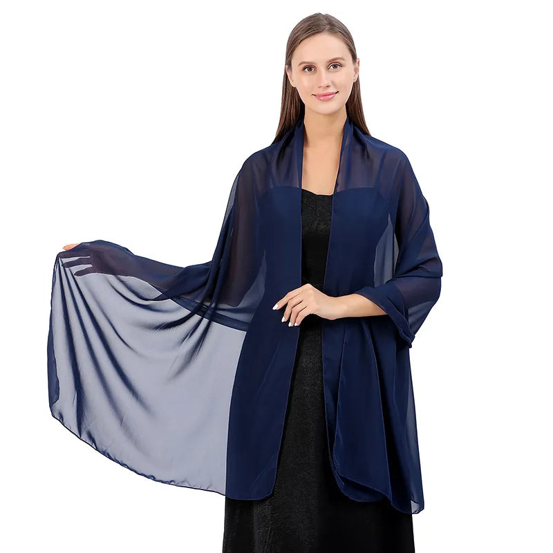 écharpe soie polyester solide rouge bordeaux rose clair beige gris jaune violet moderne