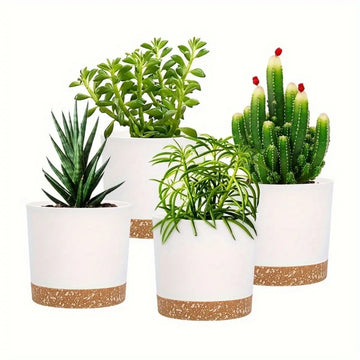 pots plantes modernes noirs blancs verts drainage amovible intérieur extérieur