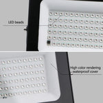 projecteur led moderne 6500k rgb étanche garage extérieur 220v 10w 200w