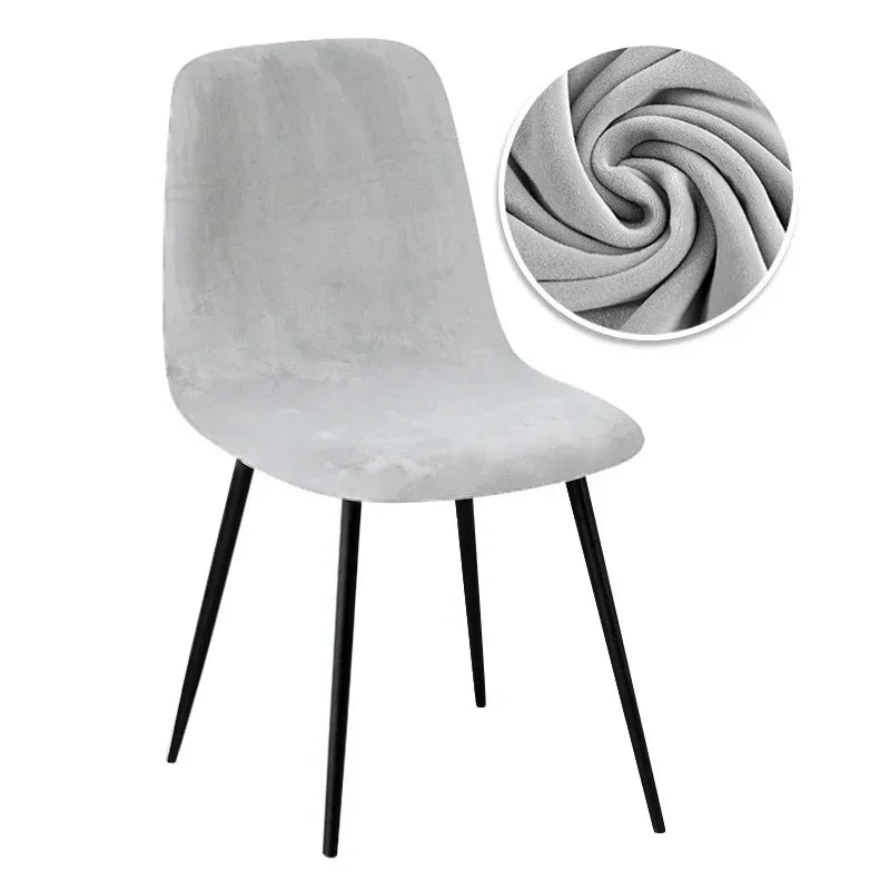 chaise moderne velours beige blanc violet rose marron orangeversible 22 48cm