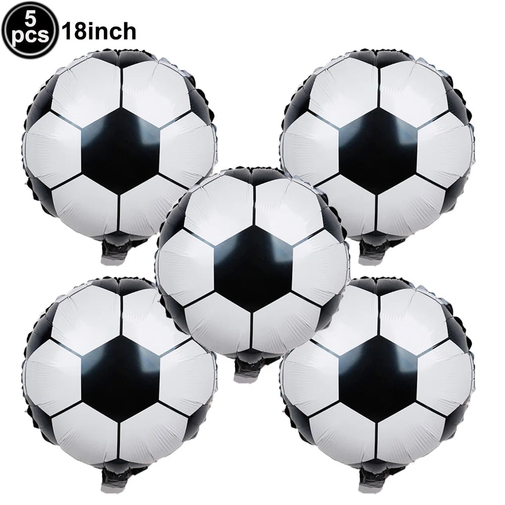 rideau pluie noir blanc ballons football opacité décoratif adhésif double face événement anniversaire festive