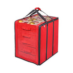 Boîte de rangement pour ornements de Noël