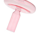 supports bougies rose transparent moderne minimaliste sans motif décoration intérieure chandelles mariage tables