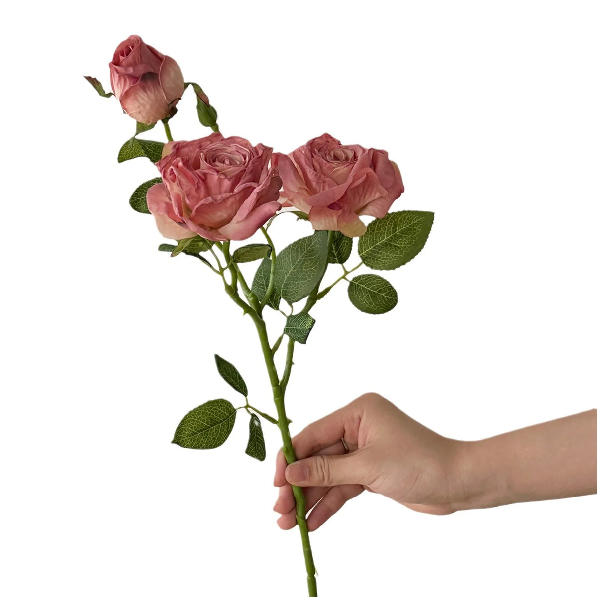 bouquet roses artificielles fleurs soie décoratives mariage anniversaire intérieur decoration