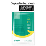 lit ensembles literie jetables draps taies oreillers blanc vert jaune minimaliste moderne