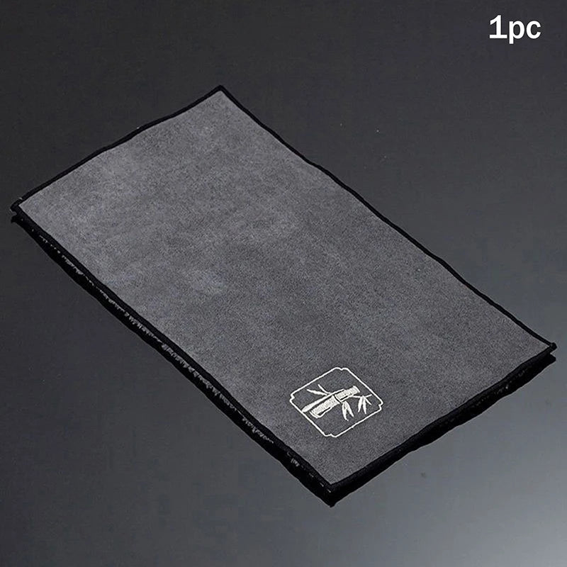 serviette thé gris moderne imprimé circulaire motifs géométriques absorbante table basse cuisine
