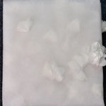 voile mariée blanc fleurs blanches classique prom wedding bohème romantique original trendy daily