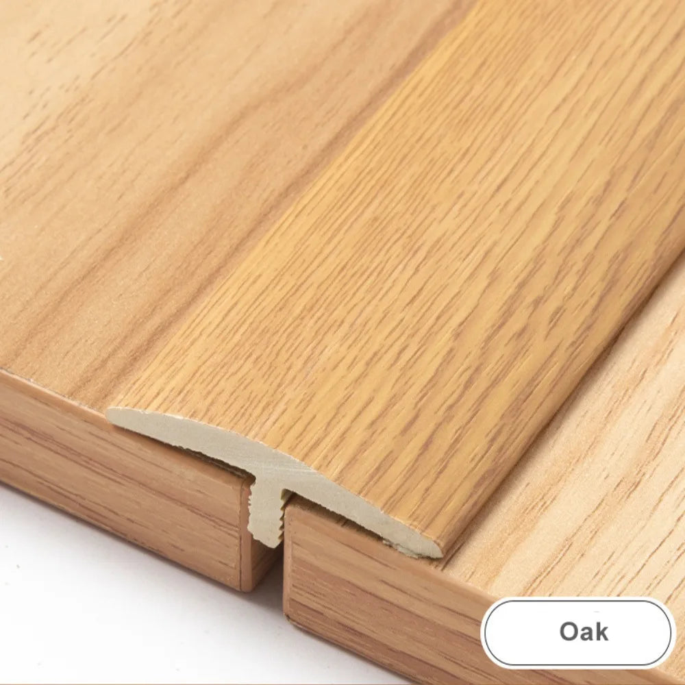 profils seuil pvc brun beige rouge moderne vis fixés aspect bois opaques