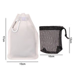 sac étanche voyage noir blanc vert hexagon texture tissée moderne boucle cordon
