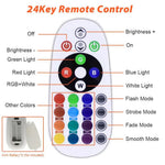 projecteurs led rgb exterieur ip66 moderne couleur variable ventilation aluminium télécommande