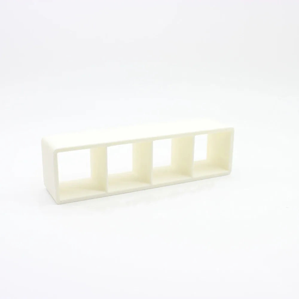 étagère modulaire blanche rangement miniature 12 compartiments boîtes stockage accessoire poupée 1/12 moderne minimaliste