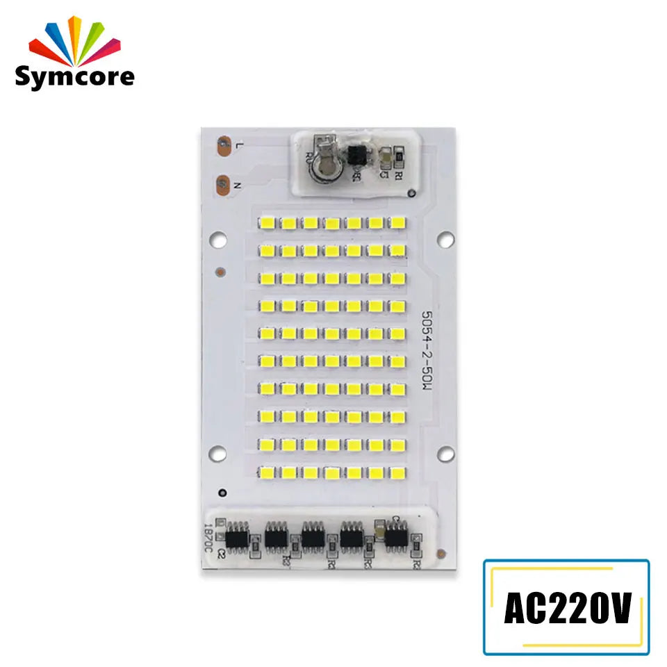 plaque led 100w 150w 20w 30w 50w blanc matrice diodes modernes intelligență circuit control