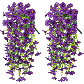 guirlande fleurs artificielles violet rose vert moderne mariage anniversaire extérieur decoration maison