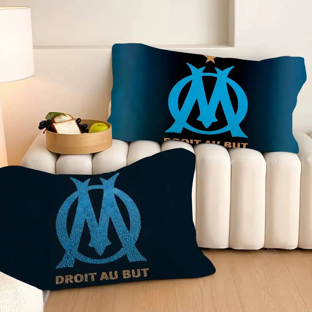 Housse de couette Olympique Marseille bleue