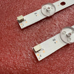bande rétro éclairage led blanc téléviseur samsung clips fixation connecteurs
