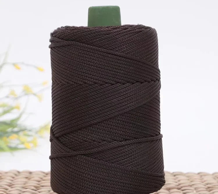 corde coton tressée 3mm fil tissé décoratif couture artisanat accessoires faits main