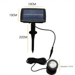 projecteur solaire led noir moderne autonome ip65 abspathente decoextérieur