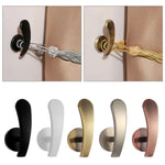 rideau moderne élégant rayures horizontales beige or noir blanc doré argenté rose doré