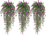 Guirlande suspendue artificielle fleurs vert rouge jaune violet blanc moderne 77cmintérieurDecoration