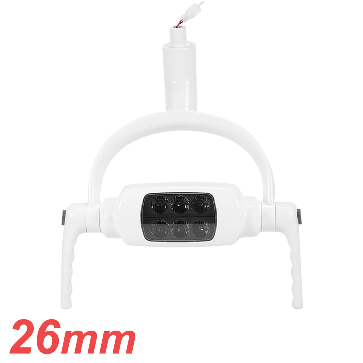 lampe dentaire blanche moderne capteur interrupteur vis fixée équipement dentaire phẫu thuật