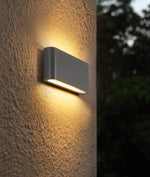 applique murale moderne led 12w 20w blanc noir étanche ip65 aluminium chambre cuisine étude
