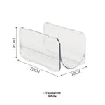organisateur rangement accessoires coiffure transparent clips modernes fers lissers sèche cheveux cordonnets minimalistes