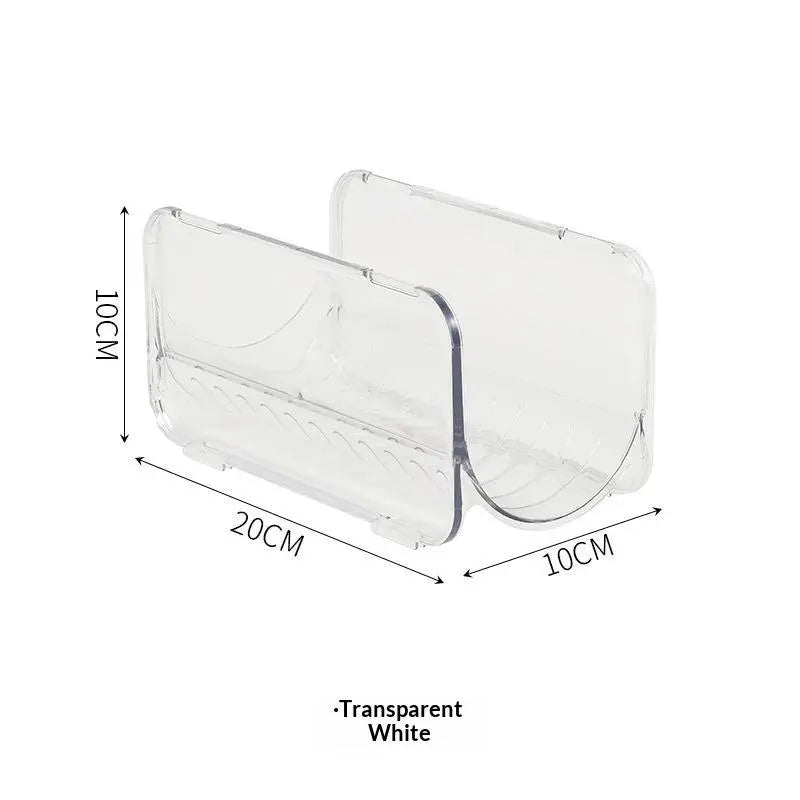 organisateur rangement accessoires coiffure transparent clips modernes fers lissers sèche cheveux cordonnets minimalistes