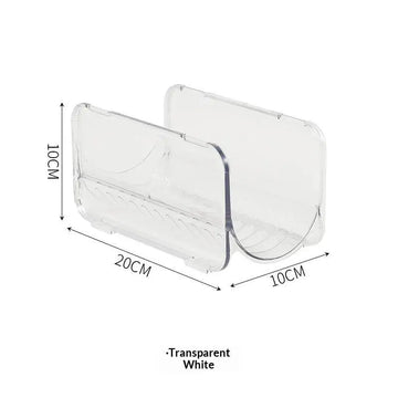organisateur rangement accessoires coiffure transparent clips modernes fers lissers sèche cheveux cordonnets minimalistes