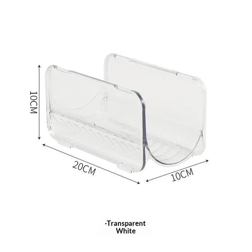 organisateur rangement accessoires coiffure transparent clips modernes fers lissers sèche cheveux cordonnets minimalistes