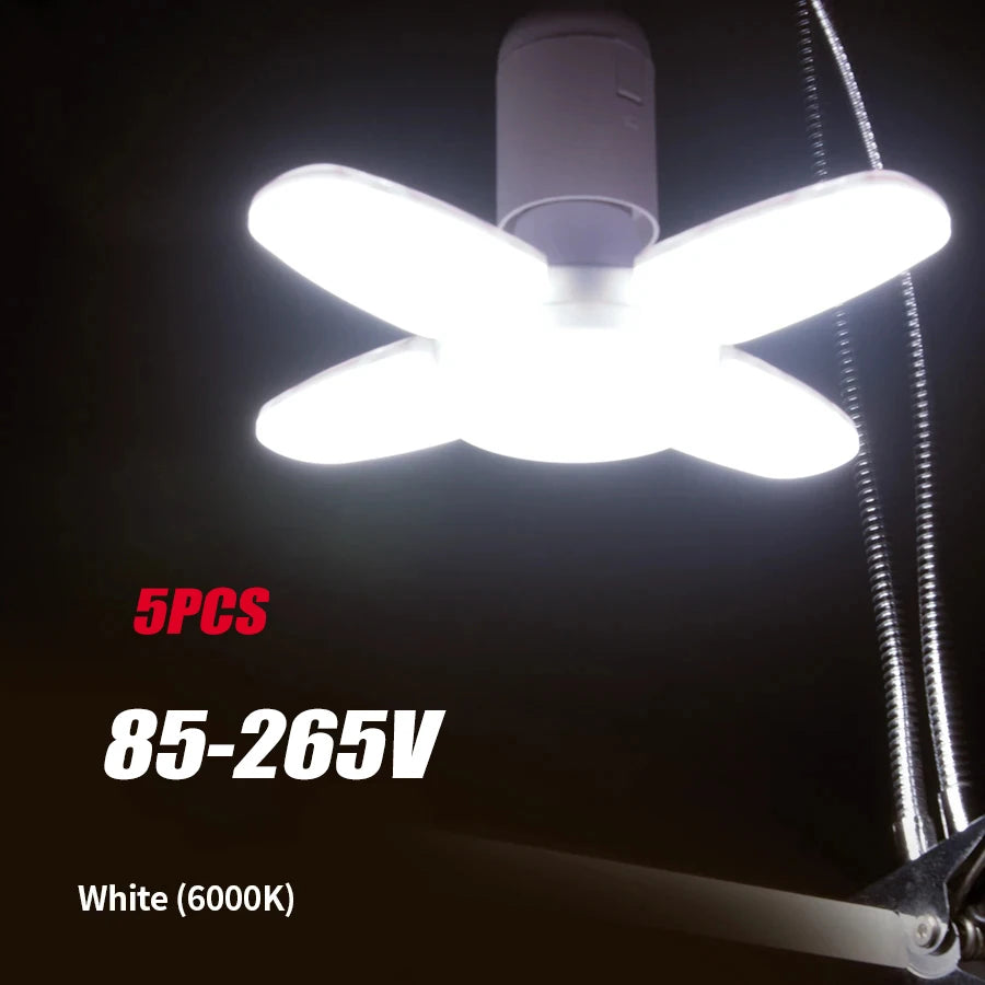 lampe led blanc moderne e27 220v 28w 6500k angle ajustable 90 độ