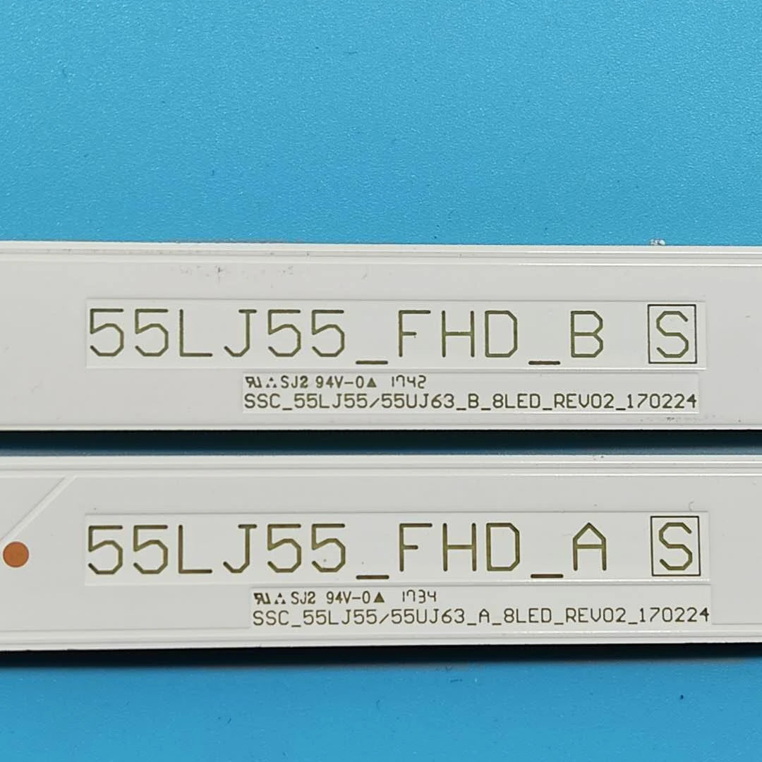 bandes led éclairage écran tv clips aluminium moderne blanc fixations led backlight