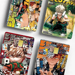sticker carte crédit anime katsuki bakugo personnalisable réutilisable waterproof multicolore