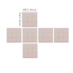 cube blanc rose photos imprimées moderne adhésif décoration personnelle impression uv