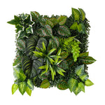 décoration intérieure mur végétal artificiel feuilles fleurs moderne naturel extérieur accroché vert blanc rouge